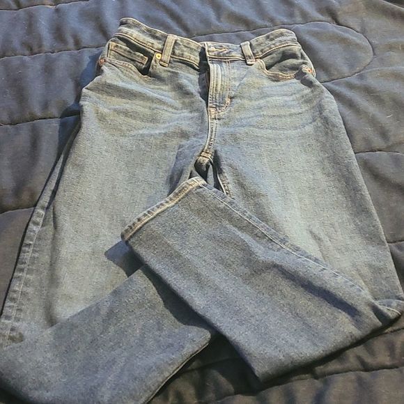 American Eagle Outfitters Denim - 3/20$ AE Mom oversized baggy jeans blue denim stretchy short 0